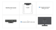 Carica l'immagine nel visualizzatore di Gallery, MiniPC PC "HAPPY3" (3 uscite video)