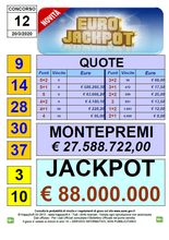Carica l&#39;immagine nel visualizzatore di Gallery, RicevitoriaGest EUROJACKPOT
