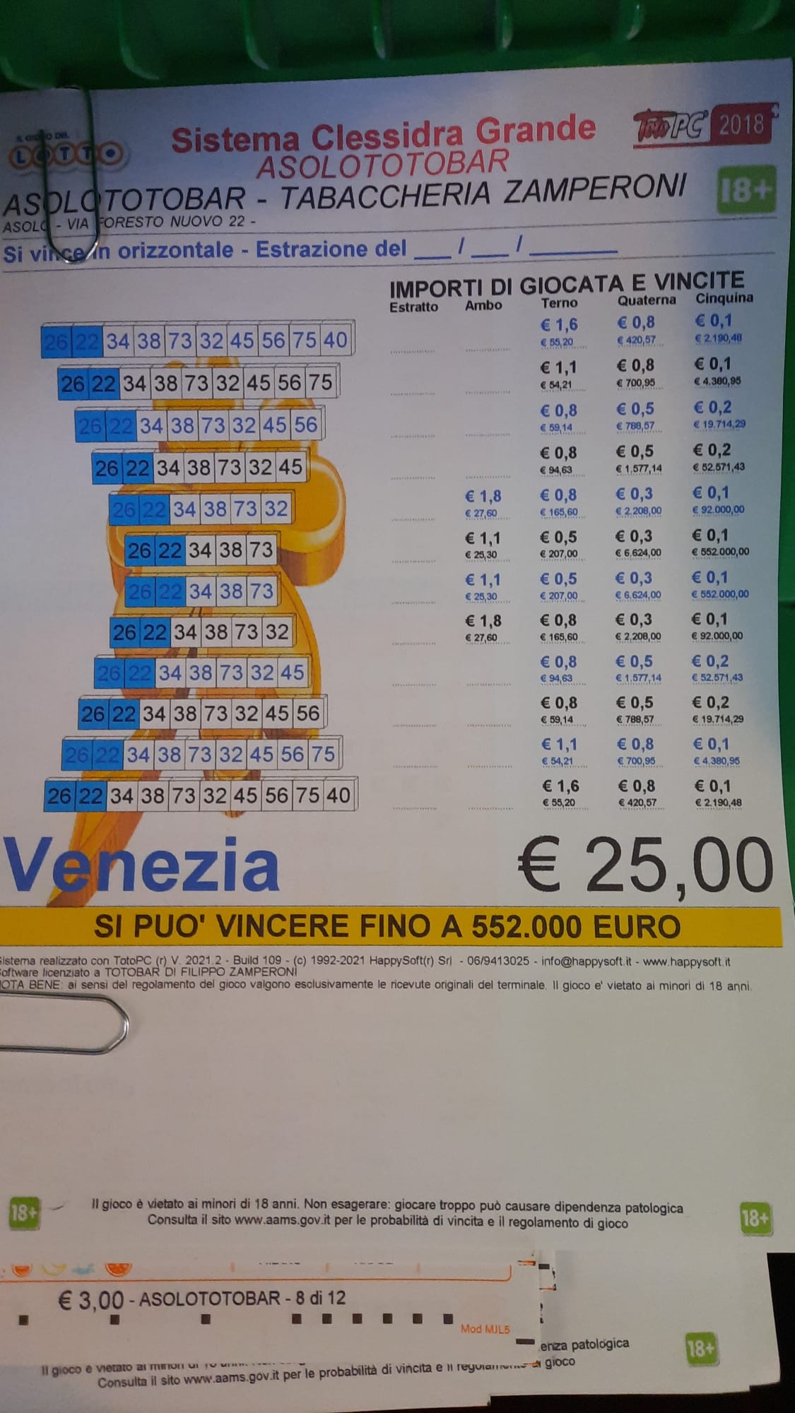 Strumenti di gioco responsabile Lottomatica su dispositivo mobile