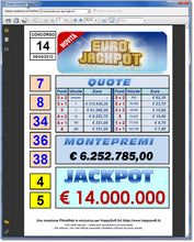 Carica l&#39;immagine nel visualizzatore di Gallery, HappySoft Standard EUROJACKPOT
